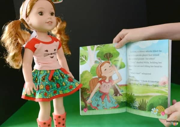 Wellie Wishers Willa Doll and Book WellieWishers Easy Chapter Books & Dolls from American Girl