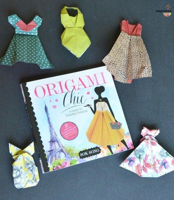 Learn How to Make Origami Fashion Designs Activity Book for Kids