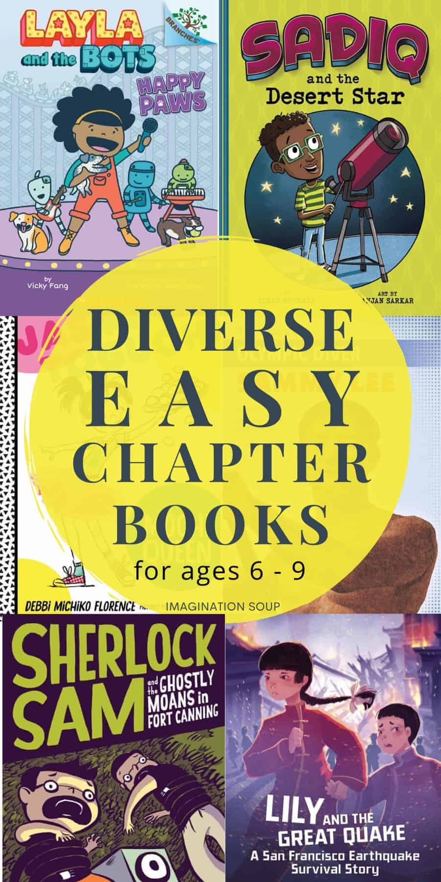 diverse easy chapter books