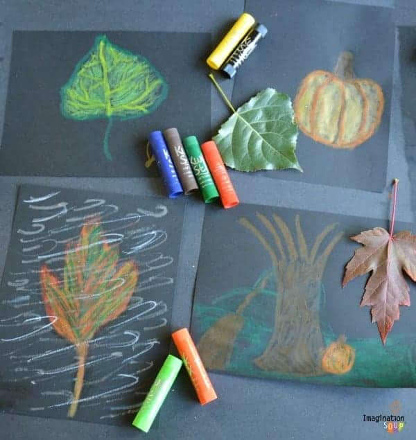 Kwik Stix Fall Art Ideas for Kids