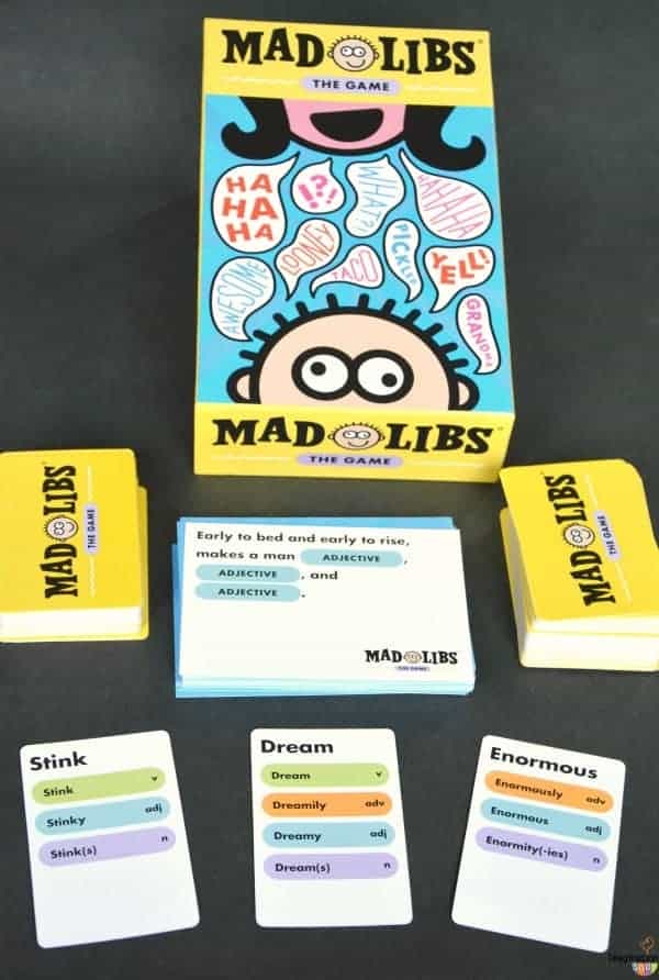 Mad Libs: The Game -- one of our new favorite games for 2016