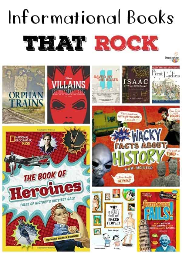 Interesting Informational Books for Kids -- these are great