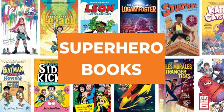 superhero books