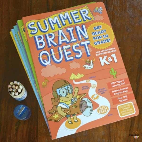 New Summer Brain Quest Workbooks