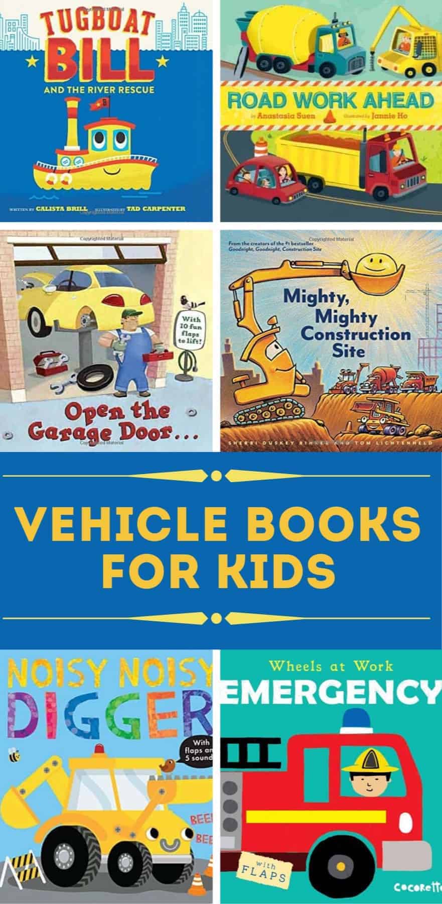 good books about vehicles for kids