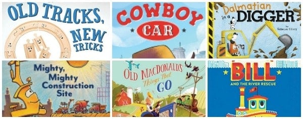 Awesome Picture Books for Vehicle Loving Kids