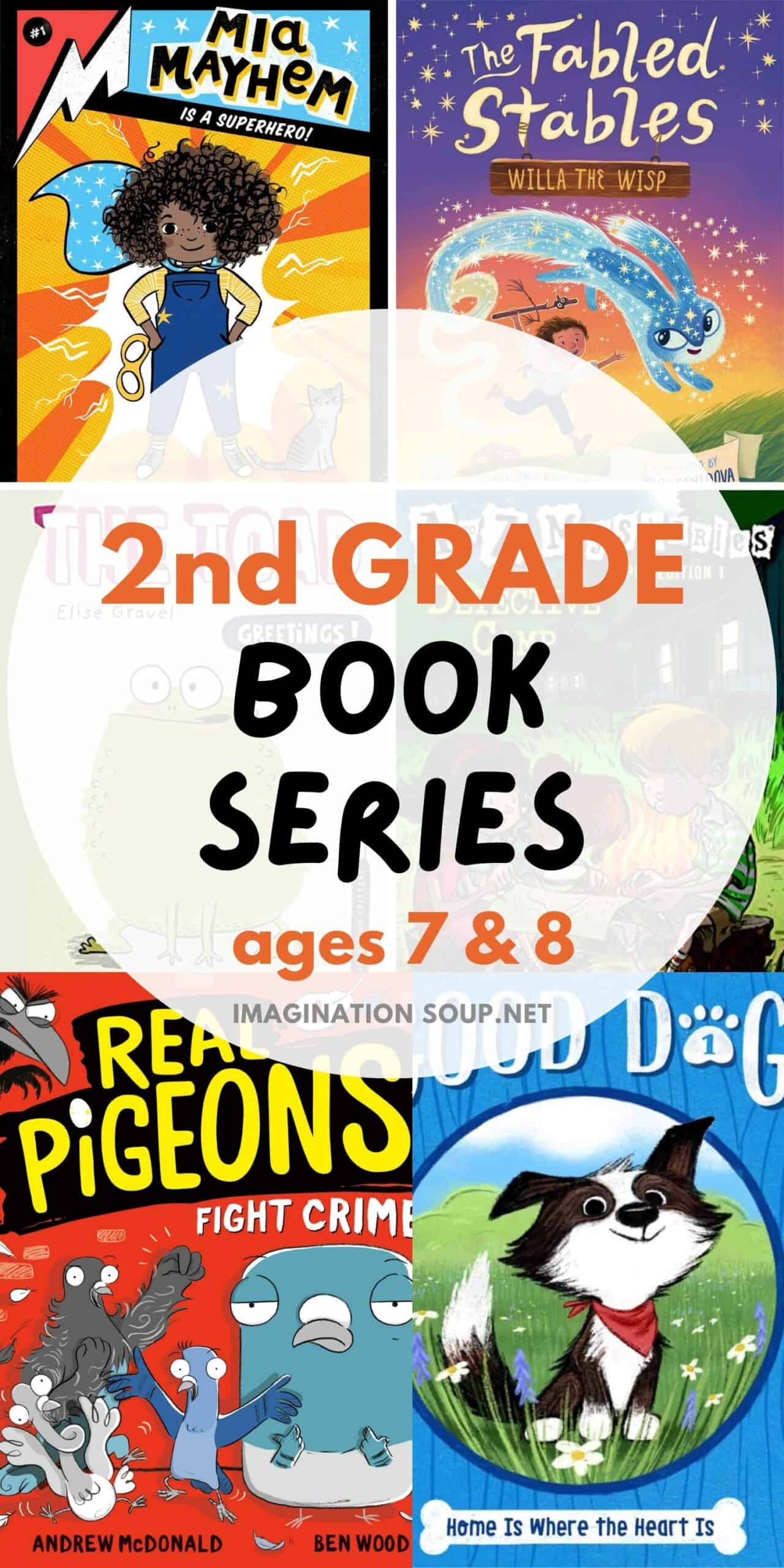 2nd grade book series for ages 7 and 8