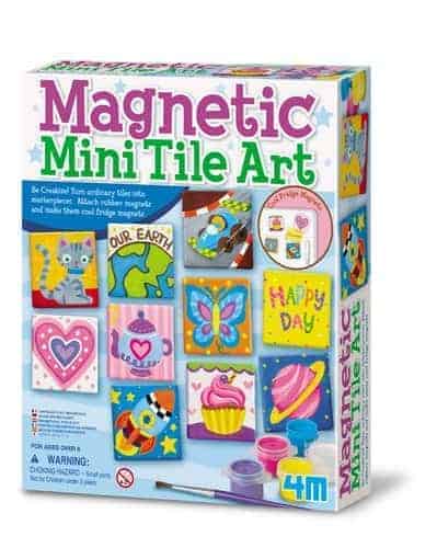 Hapinest DIY Mini Tile Fridge Magnet Arts and Crafts Kit Gifts for Kids Girls Boys Ages 8 9 10 11 12 13 Teen Years and Up 