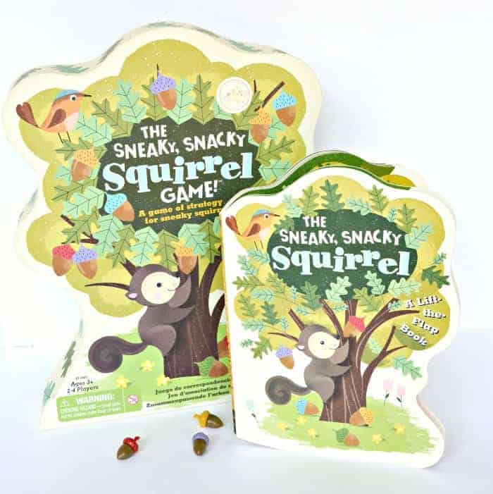 Award-Winning Sneaky Snacky Squirrel Game Now a Board Book!