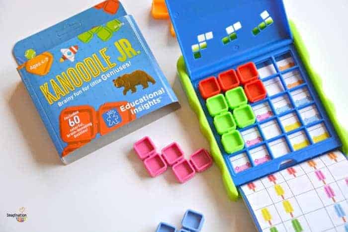 Absorbing One Player Puzzle: Kanoodle Jr. for Ages 4 - 7