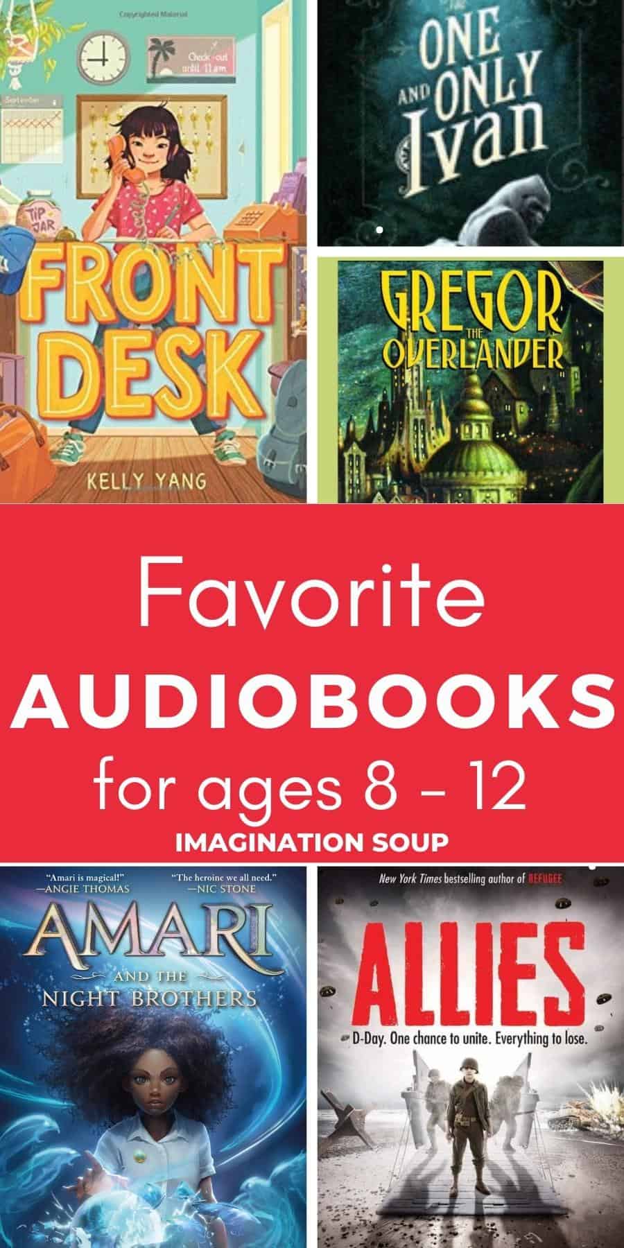 The best audiobooks for middle grade readers ages 8 to 12