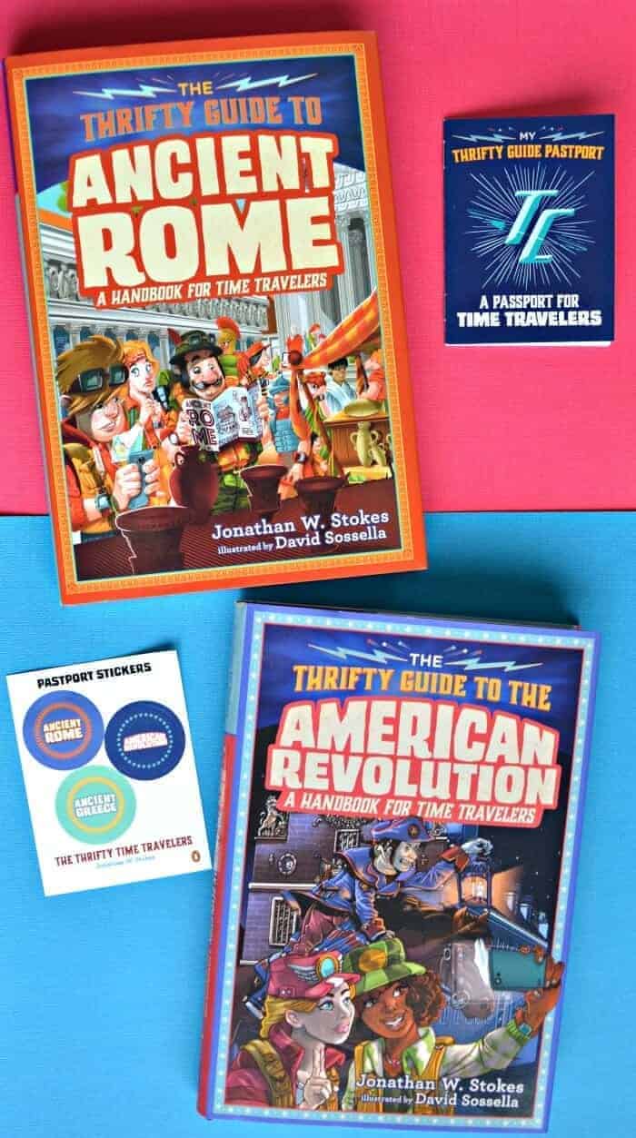 The BEST History Books for Elementary and Middle School Kids -- The Thrifty Guides to Ancient Rome and The American Revolution (A Handbook for Time Travelers)