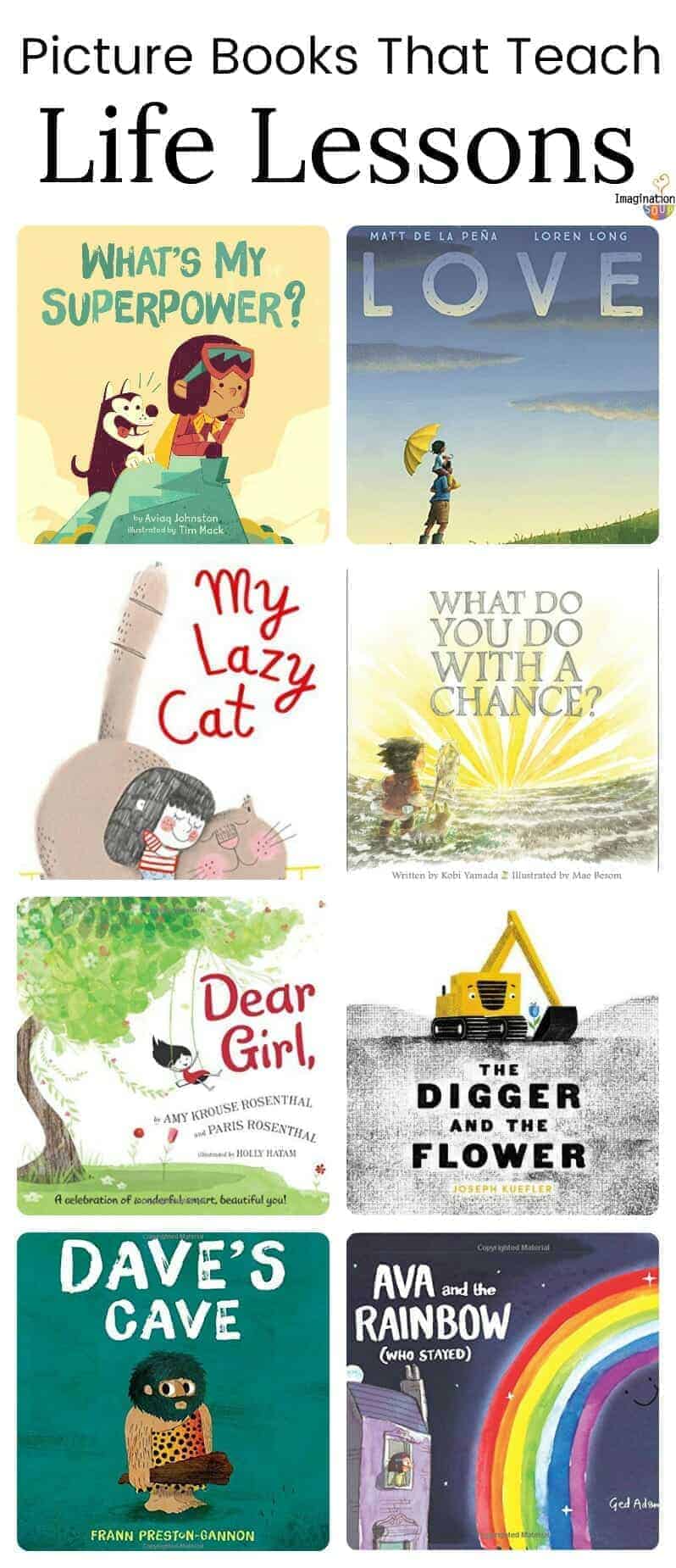 picture books that teach kids valuable life lessons #kids #childrensbooks