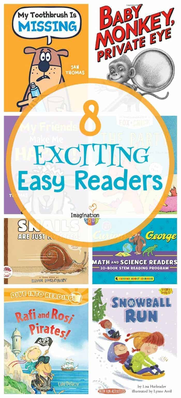 8 new and exciting easy readers for 5 and 6 year old kids