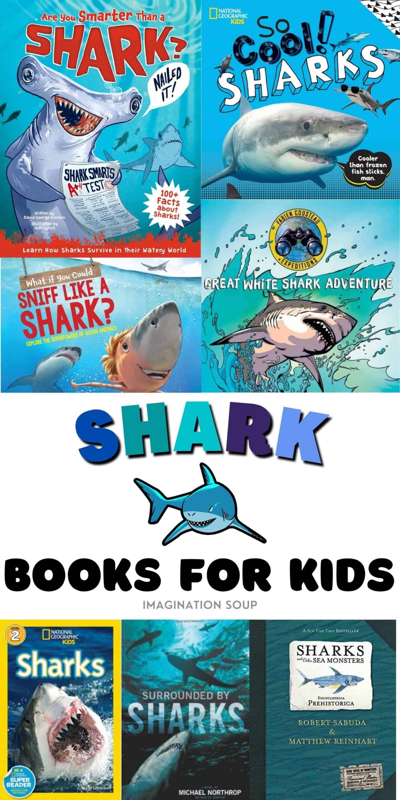 Shark books for kids