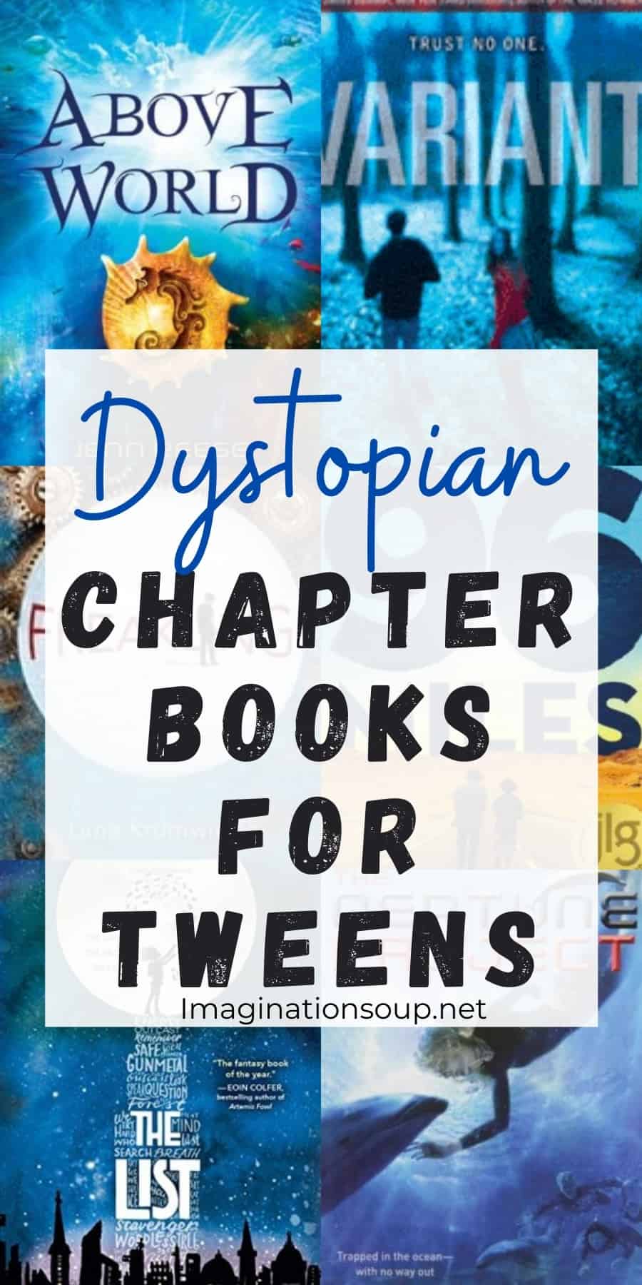 dystopian chapter books for tweens