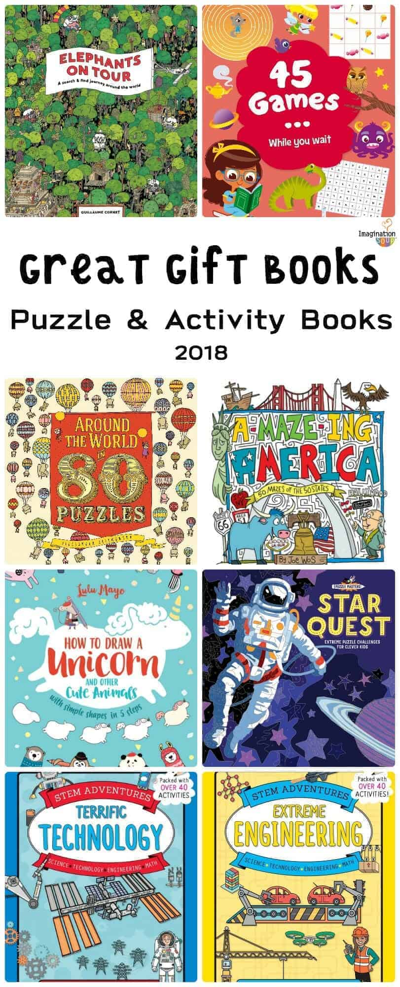 Gift Books for the Holidays: Puzzle and Activity Books