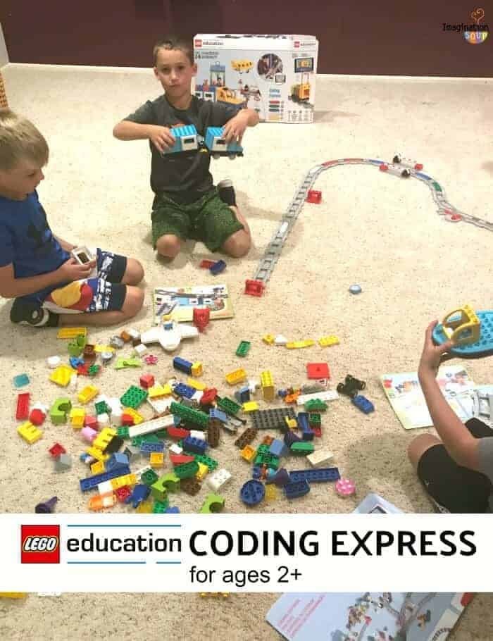 Early learning LEGO Coding Express for ages 2 - 5 with teachers guides & printable building ideas