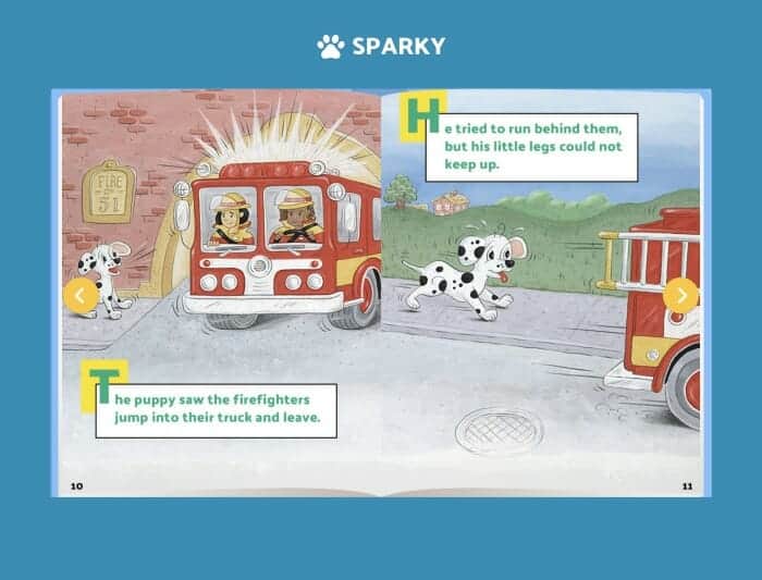 Sparky the Fire Dog story