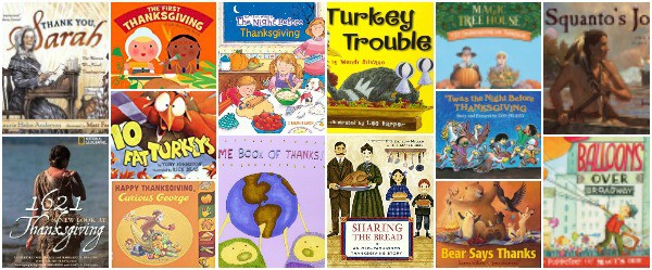 Thanksgiving books for kids