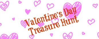 Valentine's Day printable treasure hunt for kids