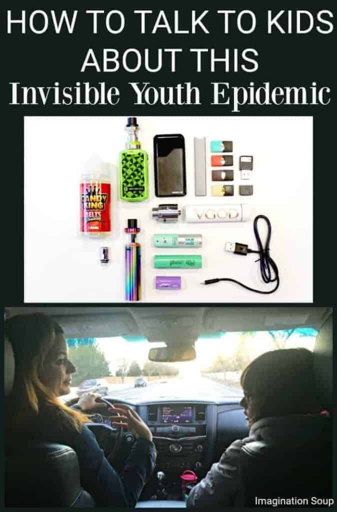 Are You Informed about this Invisible Youth Epidemic? (VAPING!) Tips for having a talk with your tween or teen.