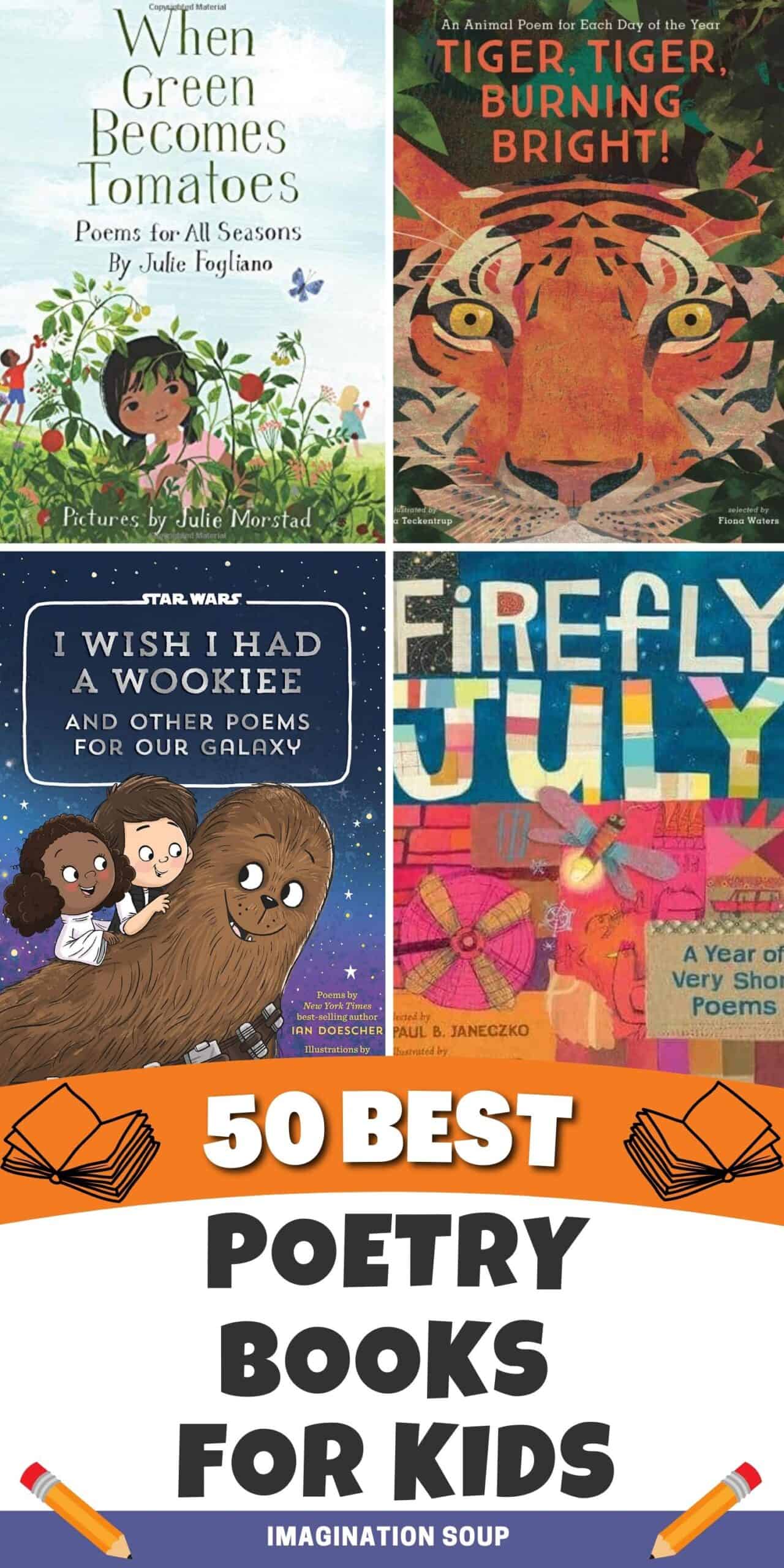 50 best poetry books for kids