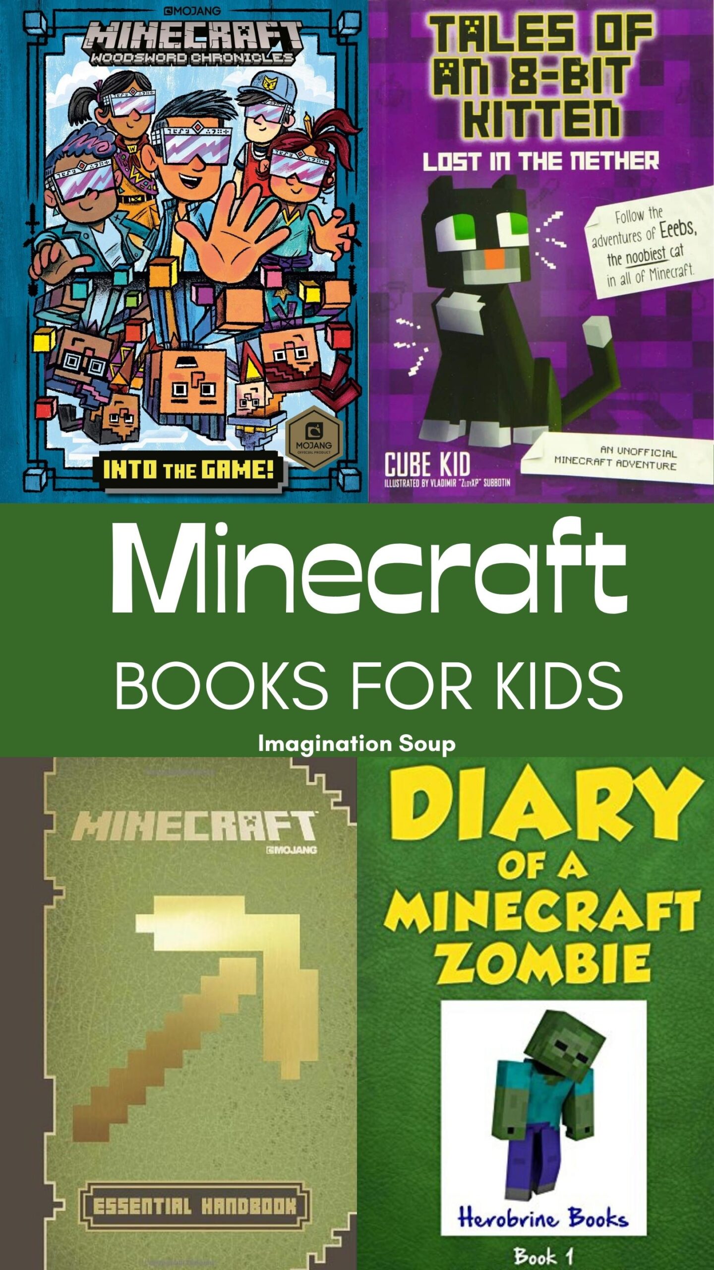 Minecraft books for kids