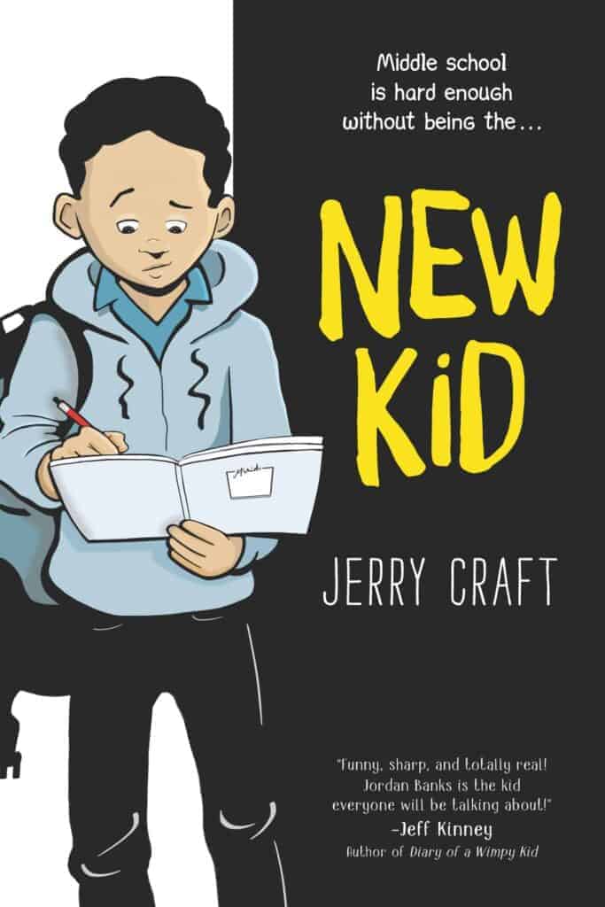 The 2020 Newbery Award Goes to New Kid by Jerry Craft #childrensbooks #kids