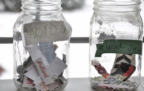 Word Collection Jars
