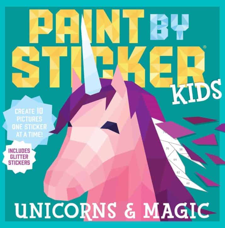 Dinosaur or Unicorn Grafix Colourful Sticker and Activity Book & 150 Stickers 