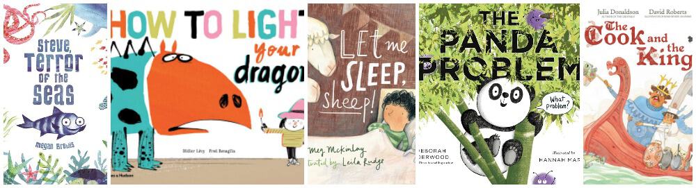 5 Recently Released Funny Picture Books