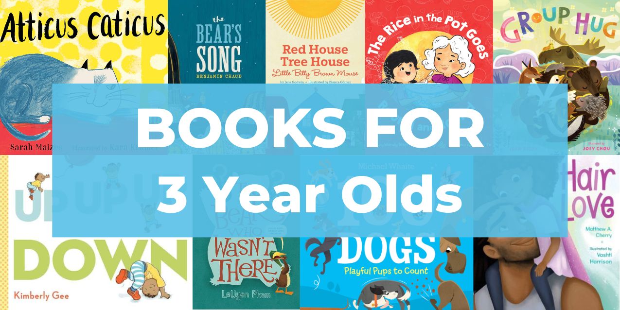 50 Best Books for 3-Year-Olds