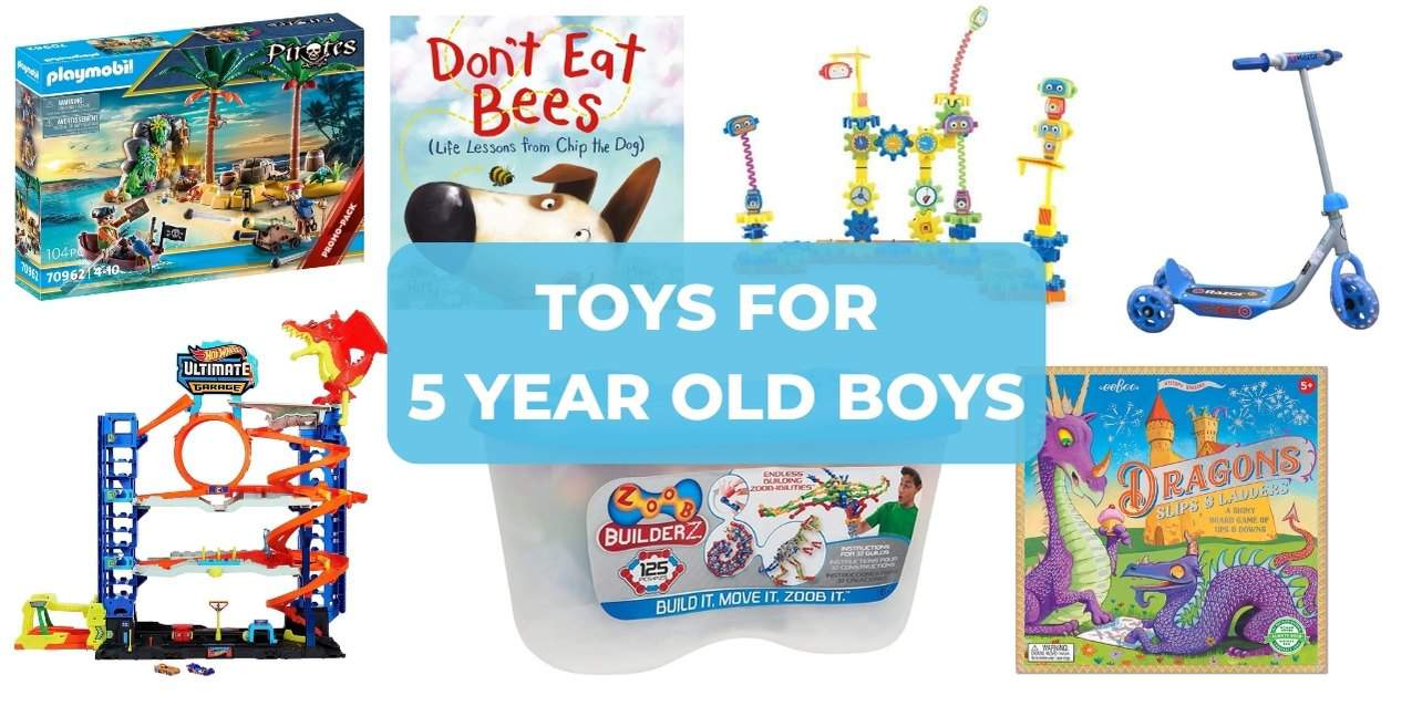 Best Gifts for 5 Year Old Boys (That They’ll Love)