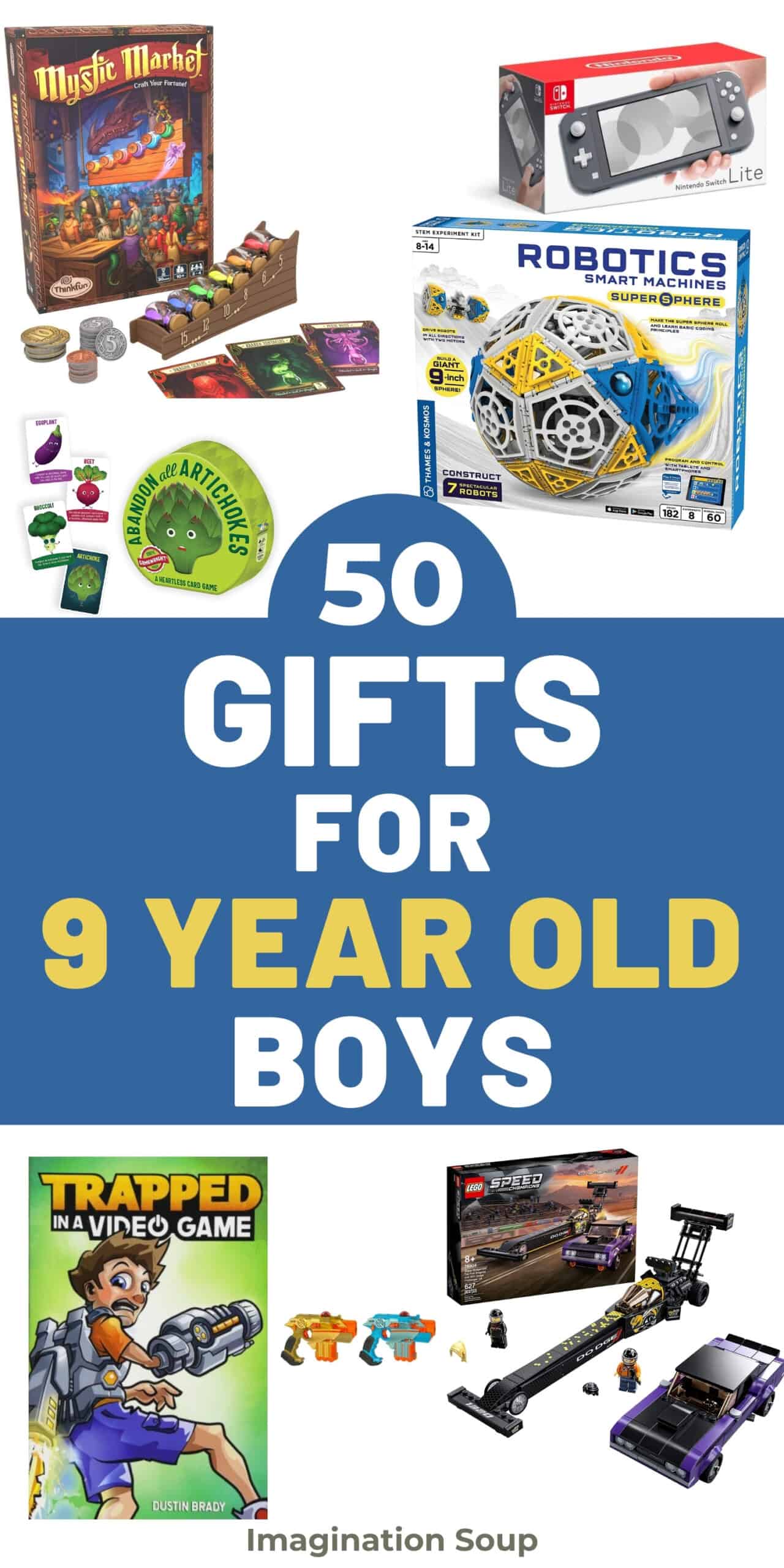 gifts for 9 year old boys
