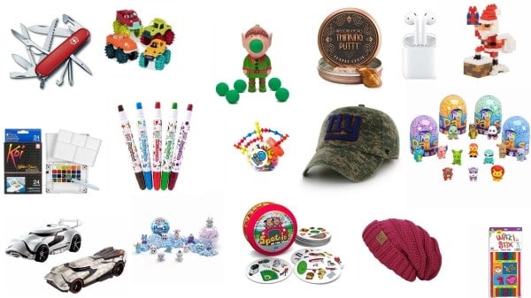 stocking stuffers for kids and teens ages 3 to 13