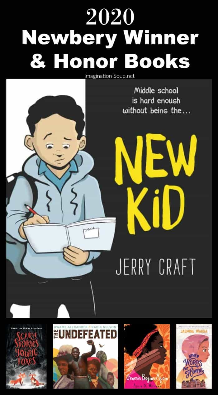 Want to read a good children's book? Read the 2020 Newbery winner and honor books! #kids #childrensbooks #imaginationsoup