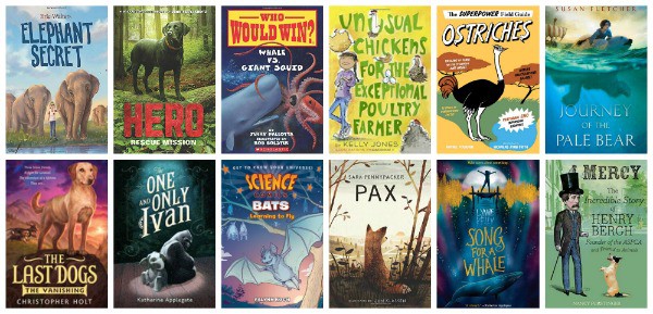 books for middle grade readers who like animals