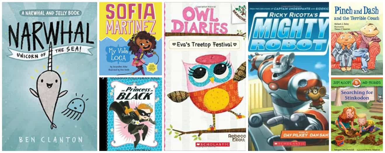 Best Easy (Beginning) Chapter Books for 6- and 7- Year Olds