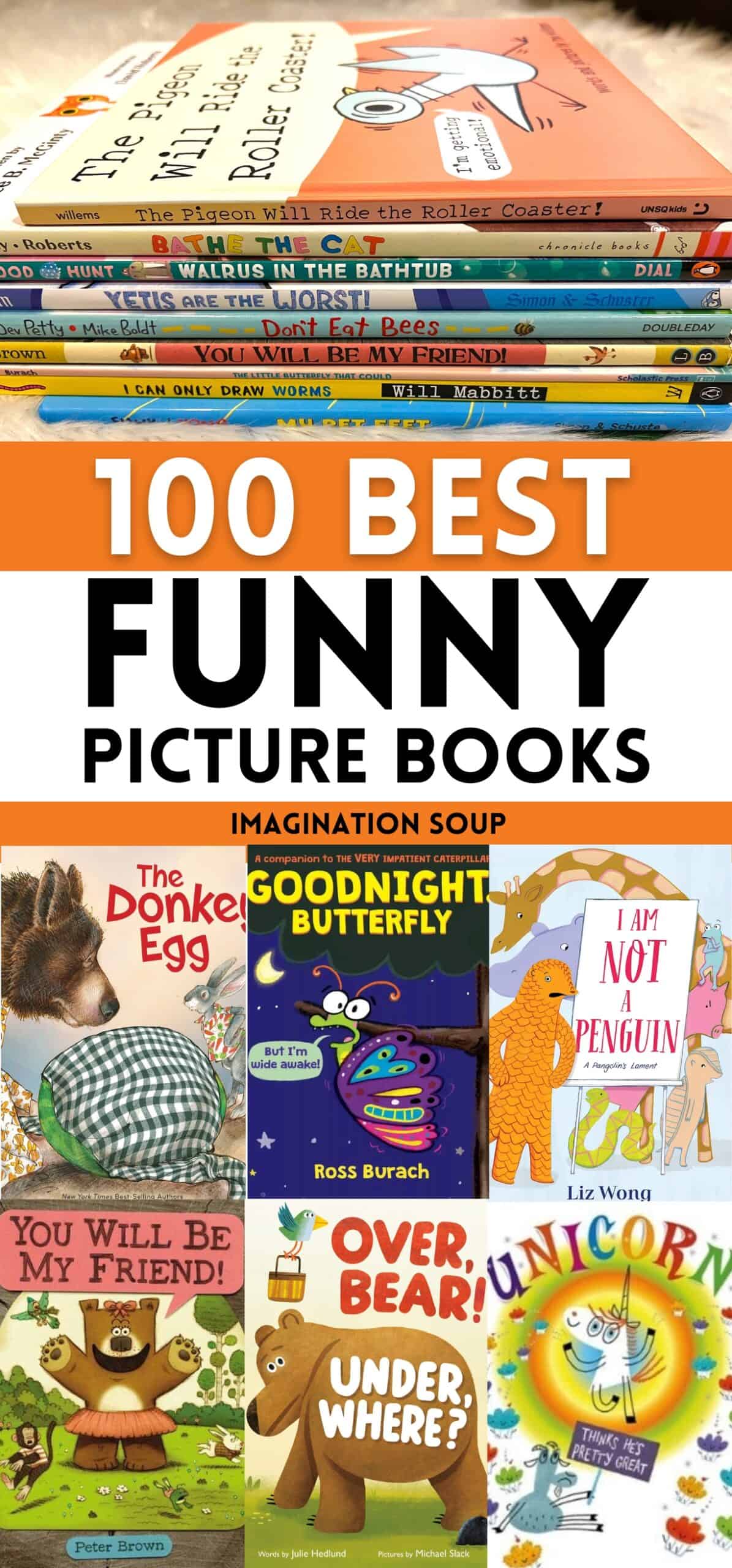 100 best funny picture books for kids