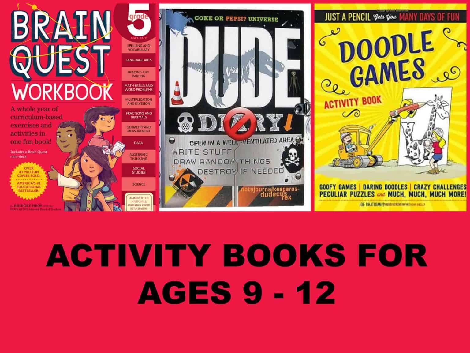 Activity Books for Kids of All Ages - Imagination Soup