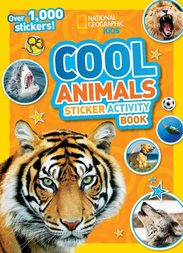 Cool Animals Sticker Activity Book by National Geographic Kids