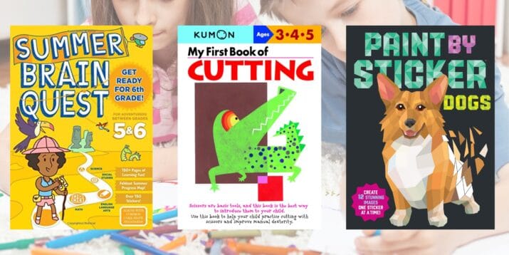 activity books for kids of all ages