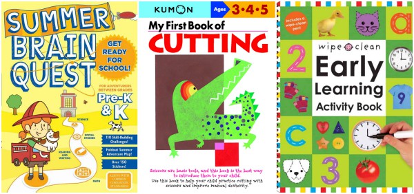 preschool activity books