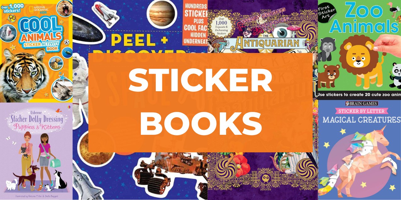 20 Amazing Sticker Books for Kids for 2023