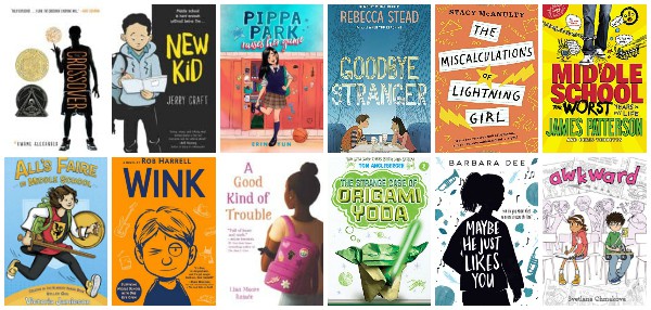 32 Best Books for Middle Schoolers About Middle School