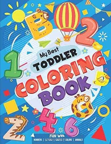 My First NUMBERS Colouring Book Crazy Colouring For Kids