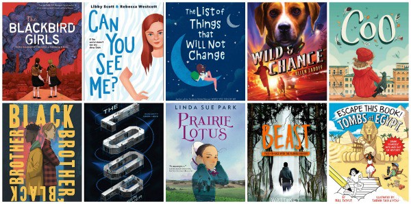13 New Middle Grade Books, March and April 2020