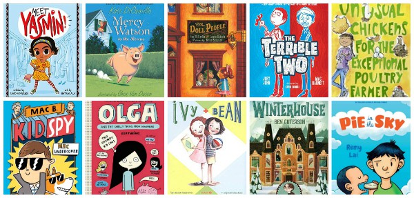 45 Popular Illustrated Chapter and Middle Grade Books for Kids