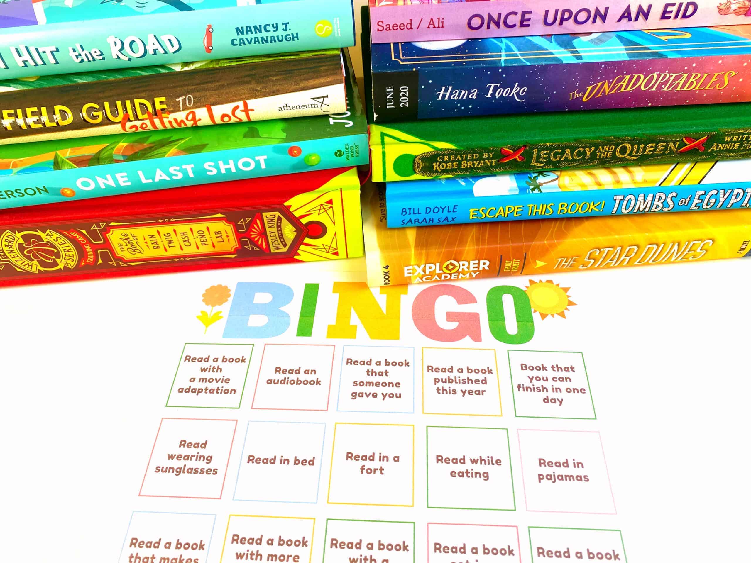 Free Printable Summer Reading Bingo